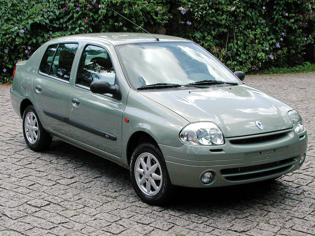 Renault Clio (LB0C, LB0P) 2 поколение, седан (06.1999 - 02.2002)